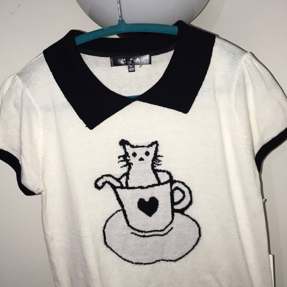 🐈 🐱 Short sleeve sweater